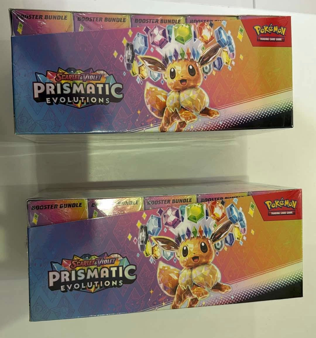 SV 8.5: Prismatic Evolutions Booster Bundle Display Trainer Town