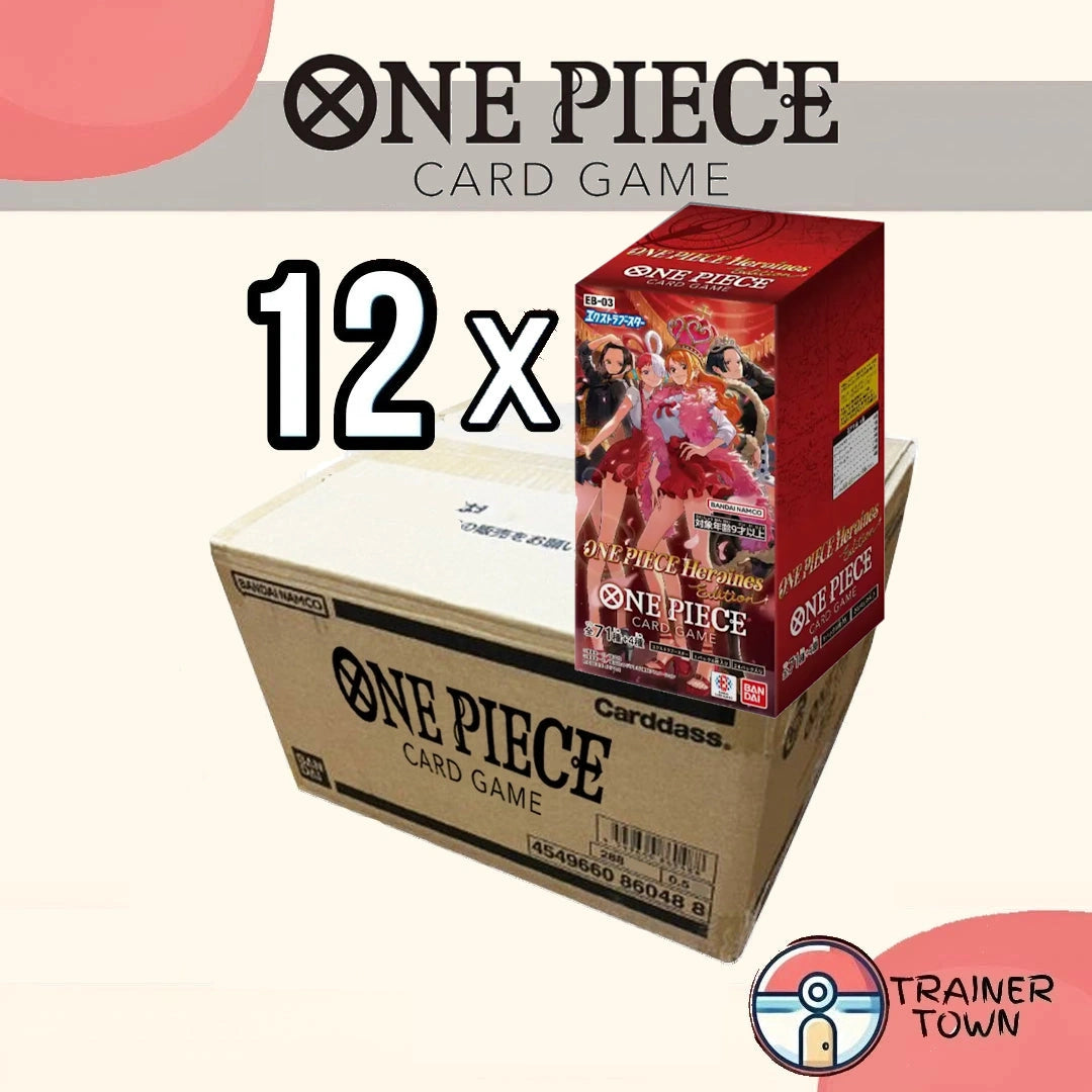 ONE PIECE Card Game Booster Box EB-03 Heroines Edition (Japanese