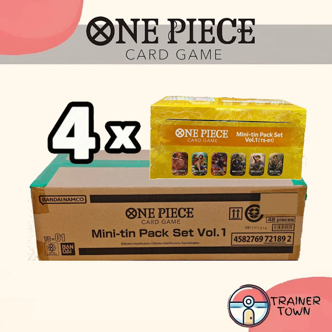 One Piece - TCG [Mini Tins] TS-01 Sealed Master Case [Japanese