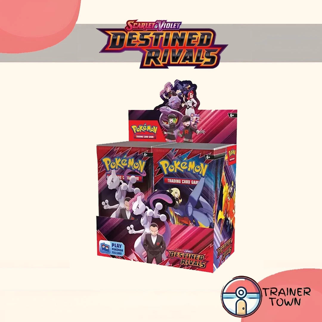 SV 10: Destined Rivals Booster Box Trainer Town