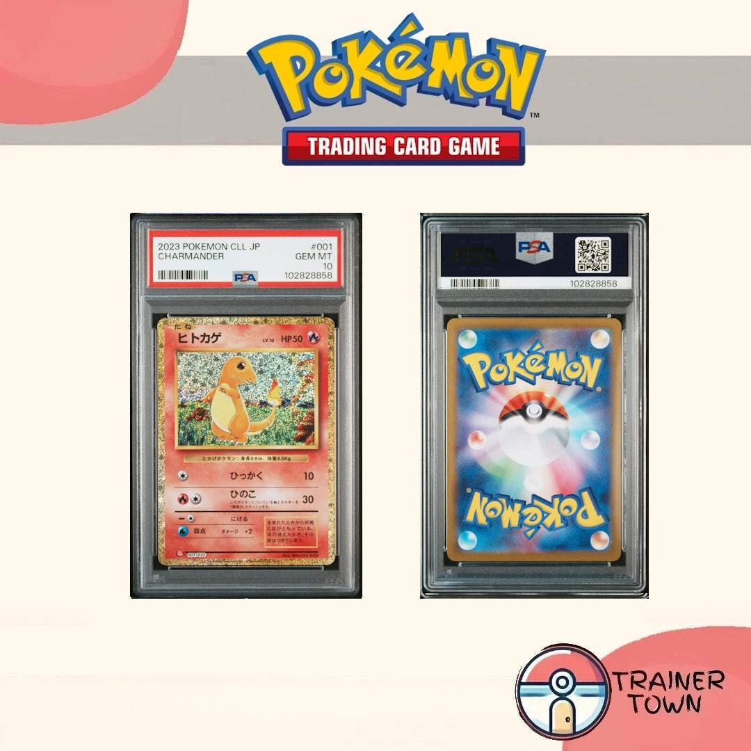 Pokémon TCG - 2023 Japanese CLL Trading Card Game Classic Deck Charizard & Ho-Oh ex #001 Charmander Trainer Town