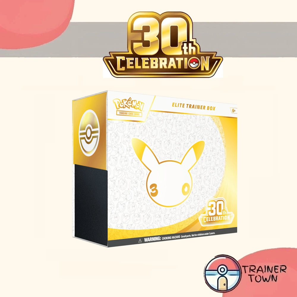 Pokémon - TCG - 30th Anniversary Elite Trainer Box Trainer Town