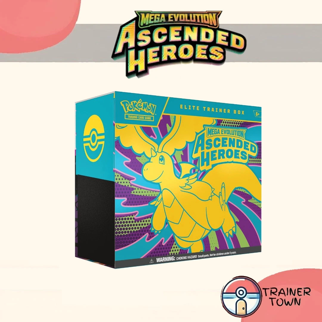 Pokémon - TCG - Ascended Heroes Elite Trainer Box – Trainer Town