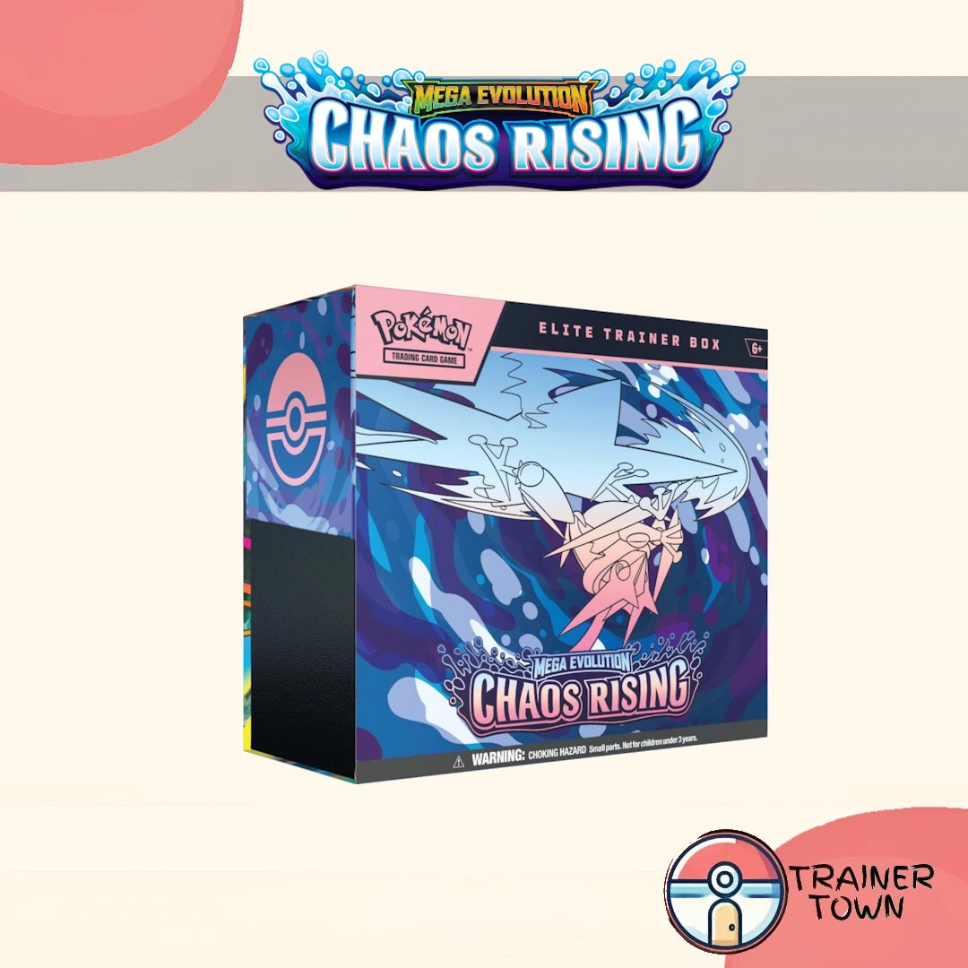 Pre-Order] Pokmon - TCG - Chaos Rising Elite Trainer Box  Trainer Town