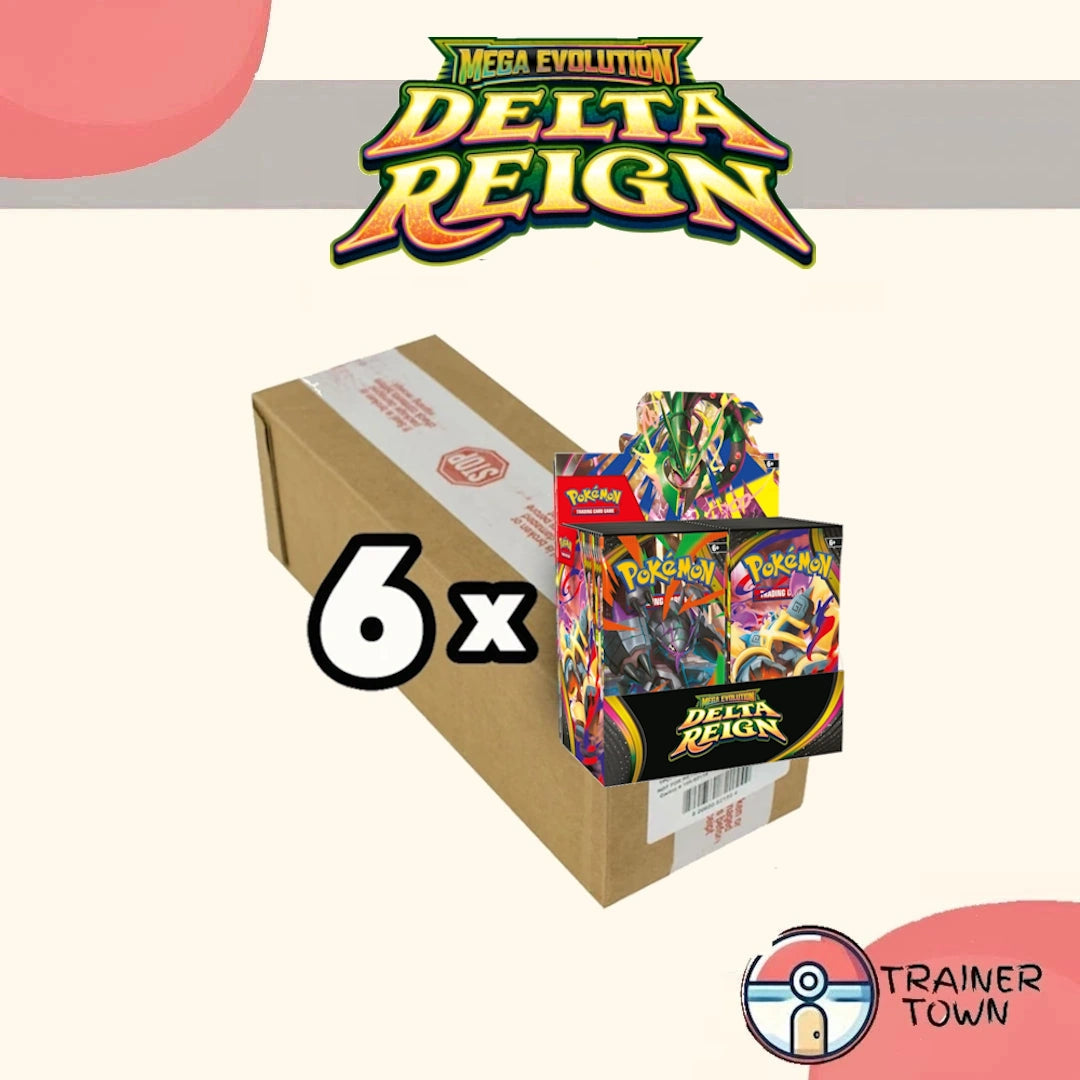 Pokémon - TCG - Delta Reign Booster Box Sealed Case Trainer Town