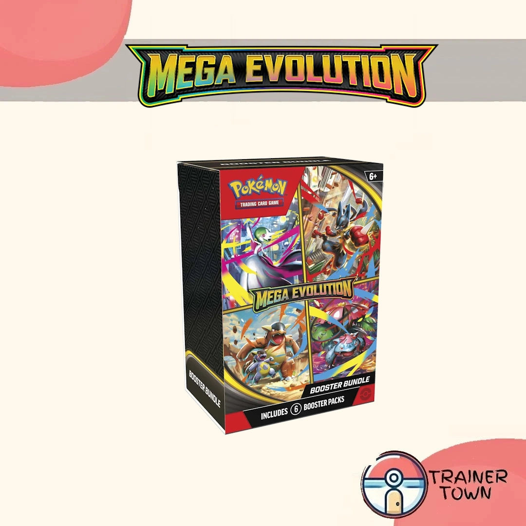 Pokémon - TCG - Mega Evolutions Booster Bundle Trainer Town