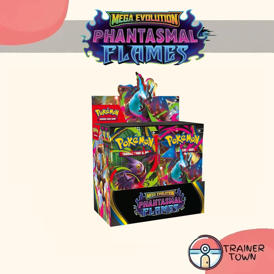 Pokémon - TCG - Phantasmal Flames Booster Box Trainer Town