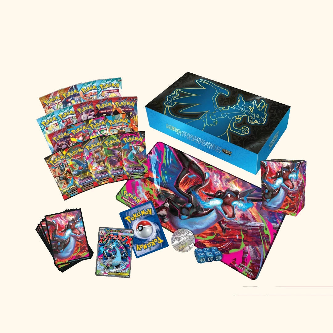Pokémon - TCG - Mega Charizard X ex Ultra Premium Collection Trainer Town