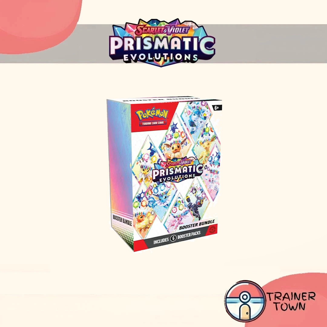 Pokémon - TCG - Prismatic Evolutions Booster Bundle Trainer Town