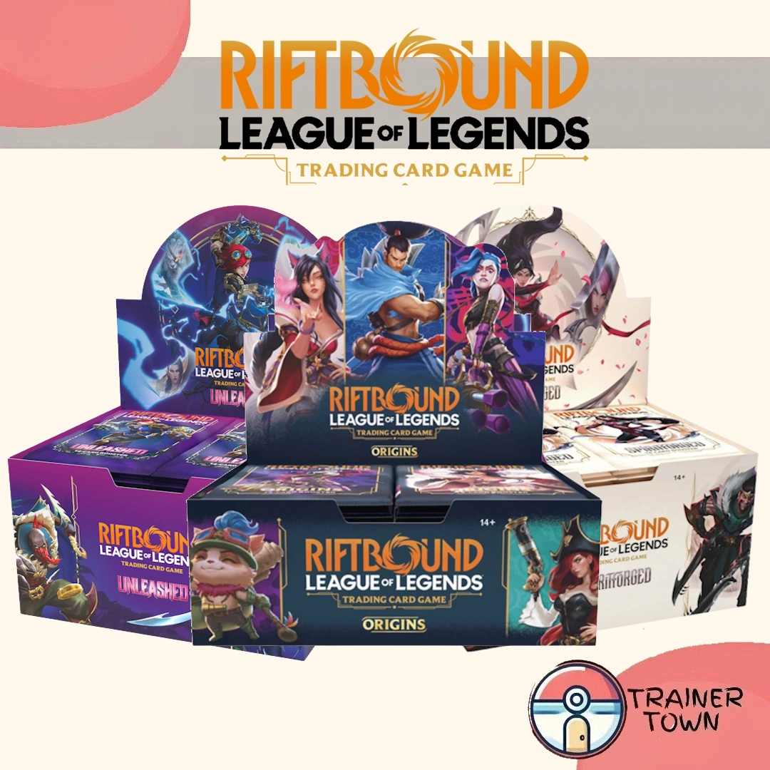 League of Legends - TCG - Riftbound Booster Box Bundle Trainer Town