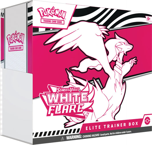 SV 10.5: White Flare (R) Elite Trainer Box [PRE-ORDER]