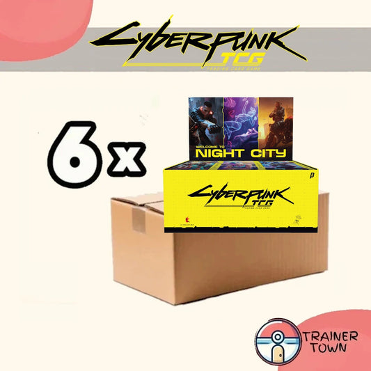 [Pre-Order] Cyberpunk - TCG - Night City Beta Booster Box Sealed Case Trainer Town