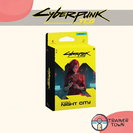 [Pre-Order] Cyberpunk - TCG - The Heist Starter Deck Trainer Town