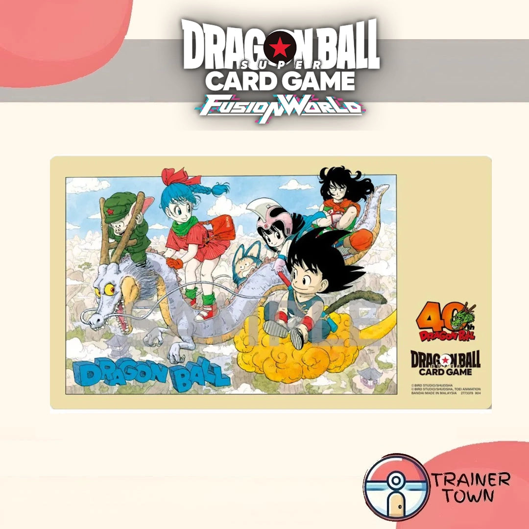 Dragon Ball - TCG - Official Playmat 40th Anniversary Ver. Trainer Town