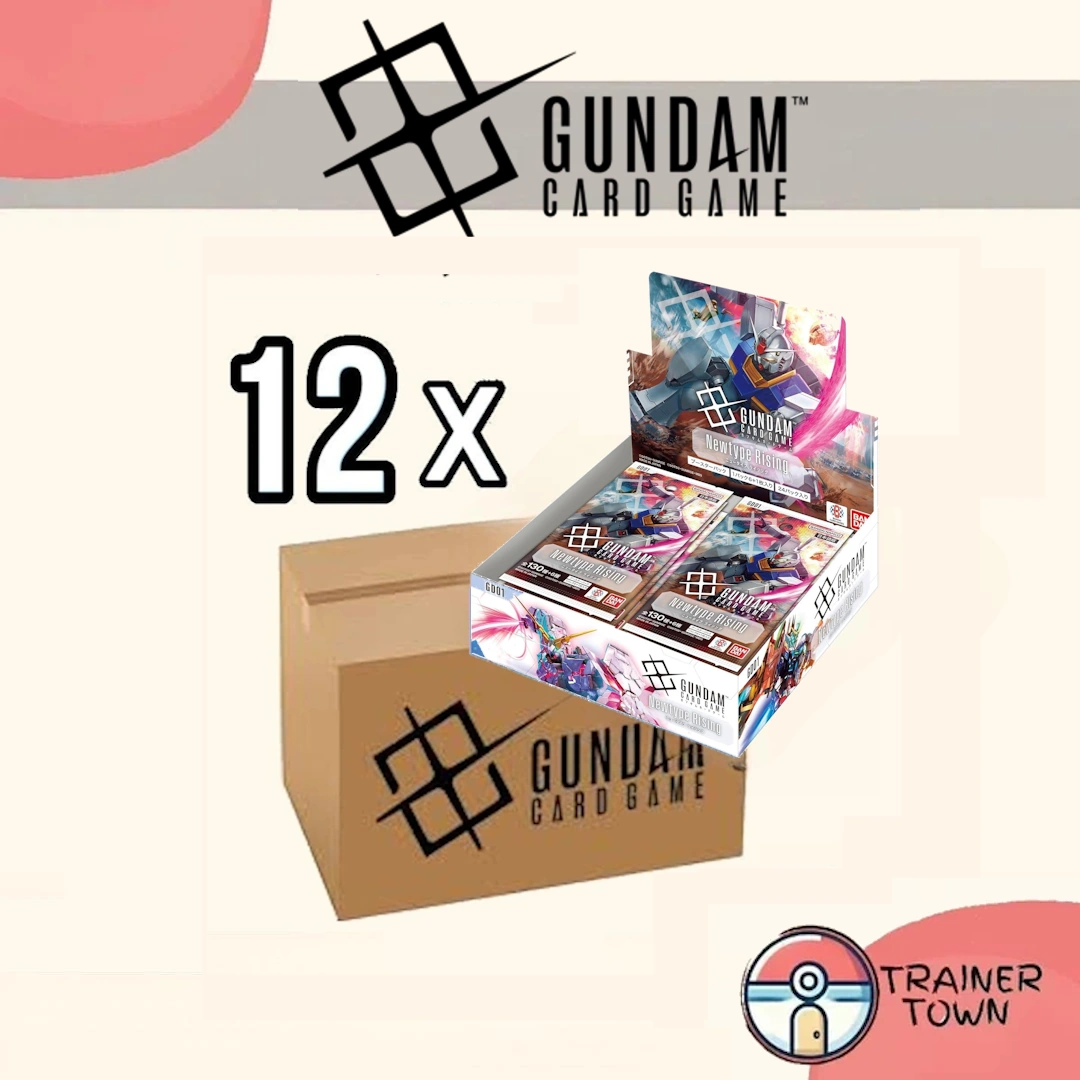 [Arriving] Gundam - TCG - GD-01 Booster Box Sealed Case [Japanese] Trainer Town