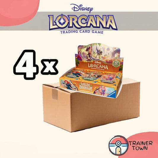 [Pre-Order] Disney Lorcana - TCG - Wilds Unknown Booster Box Sealed Case Trainer Town