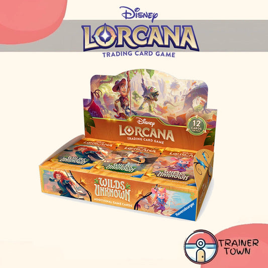 [Pre-Order] Disney Lorcana - TCG - Wilds Unknown Booster Box Trainer Town