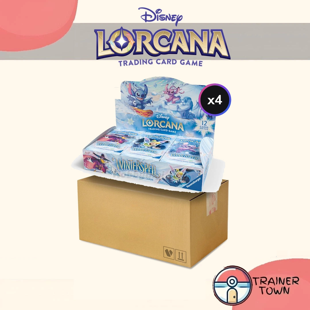 [Pre-Order] Disney Lorcana - TCG - Winterspell Booster Box Sealed Case Trainer Town