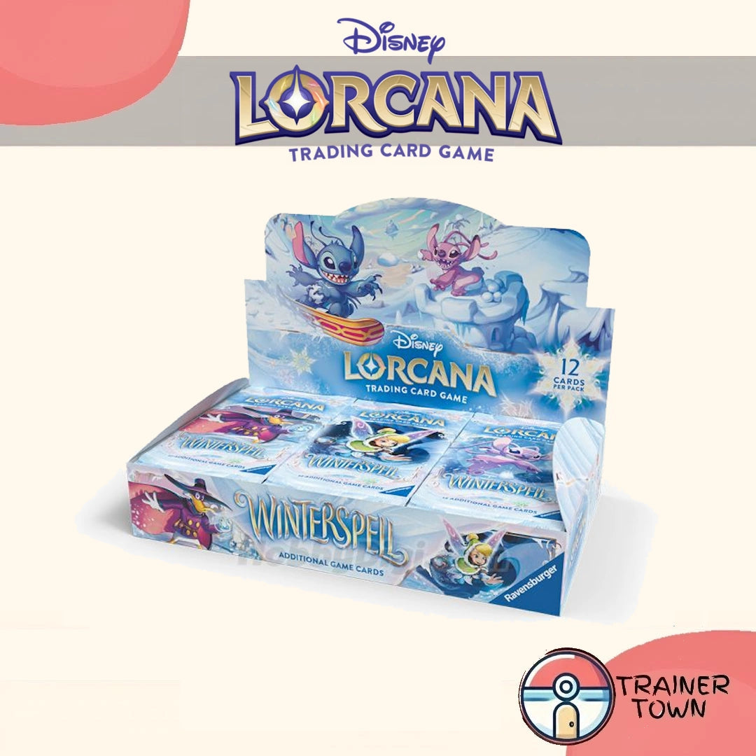 [Pre-Order] Disney Lorcana - TCG - Winterspell Booster Box Trainer Town