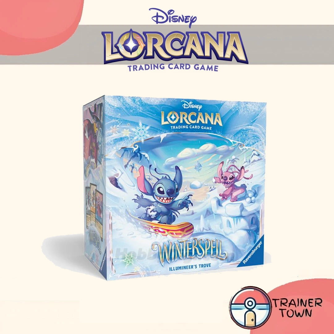 [Pre-Order] Disney Lorcana - TCG - Winterspell Illumineer's Trove Trainer Town