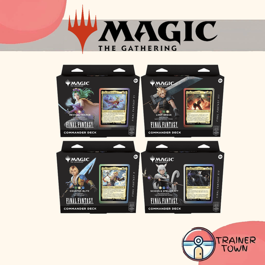 [Back-Order] Magic: The Gathering - TCG - Final Fantasy Commander Decks Sealed Case