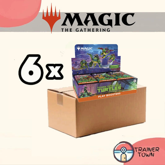 [Pre-Order] Magic: The Gathering - TCG - Teenage Mutant Ninja Turtles Play Booster Box Sealed Case Trainer Town