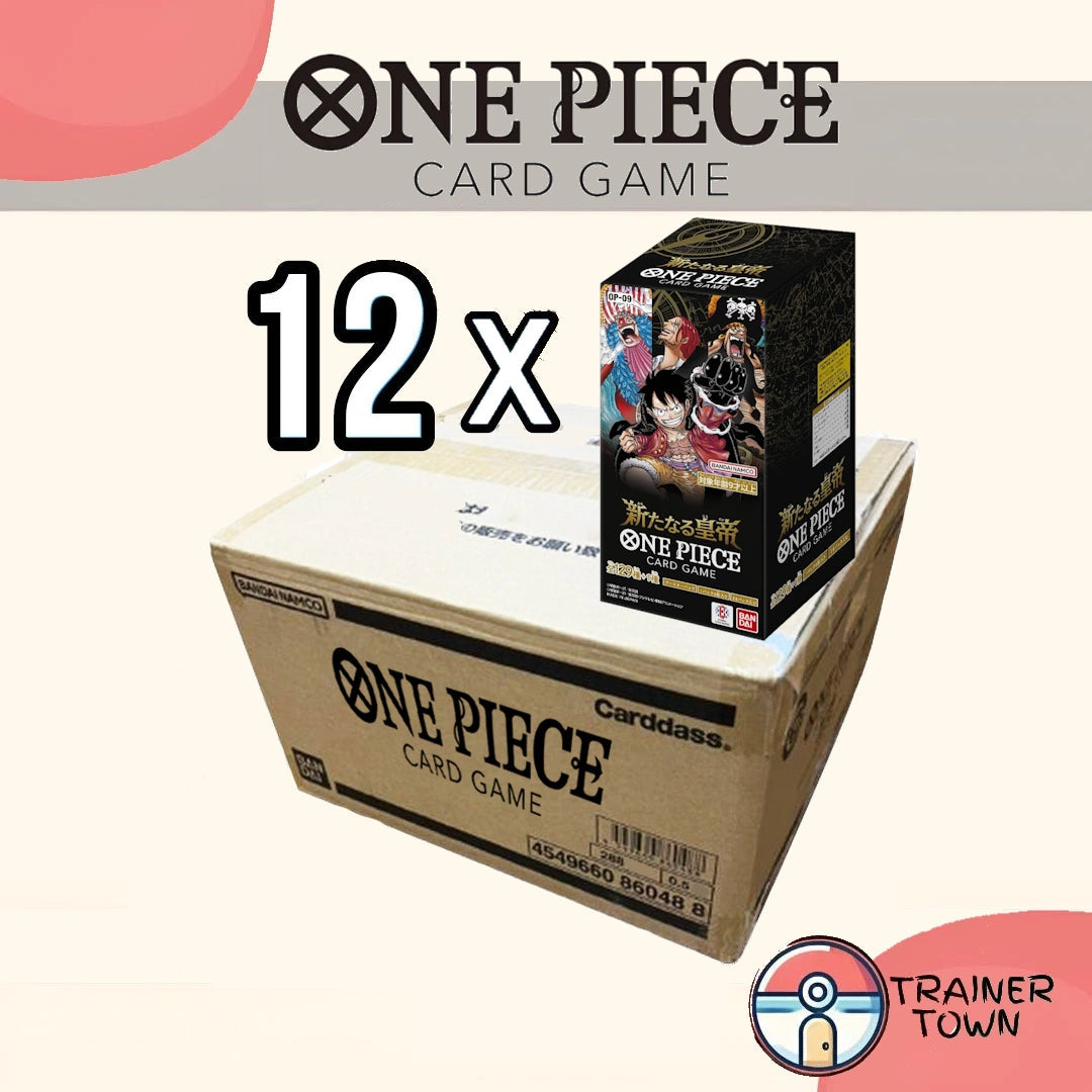 OP-09 Booster Box Case (Japanese) Trainer Town