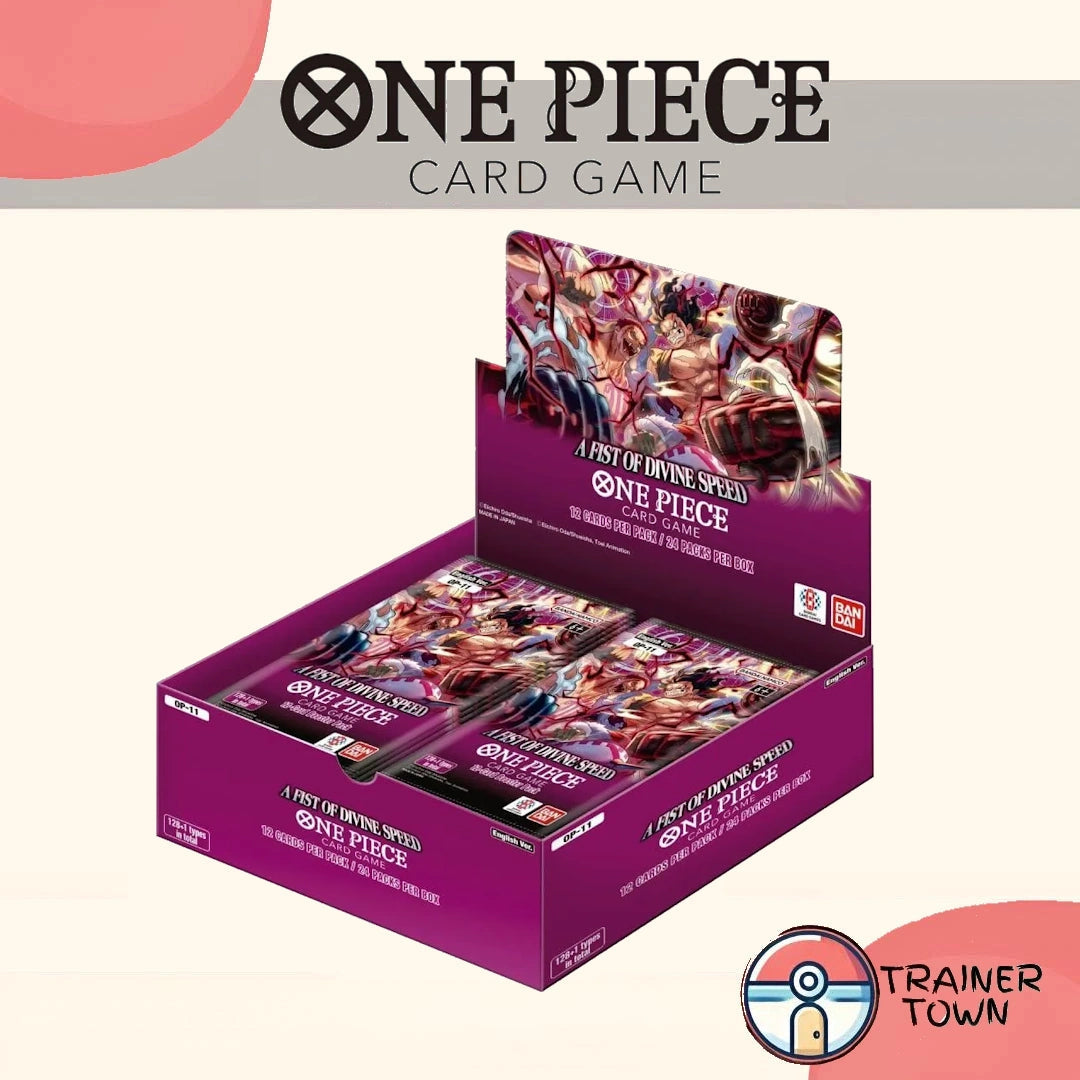 OP-11 A Fist Of Divine Speed - Booster Box Trainer Town