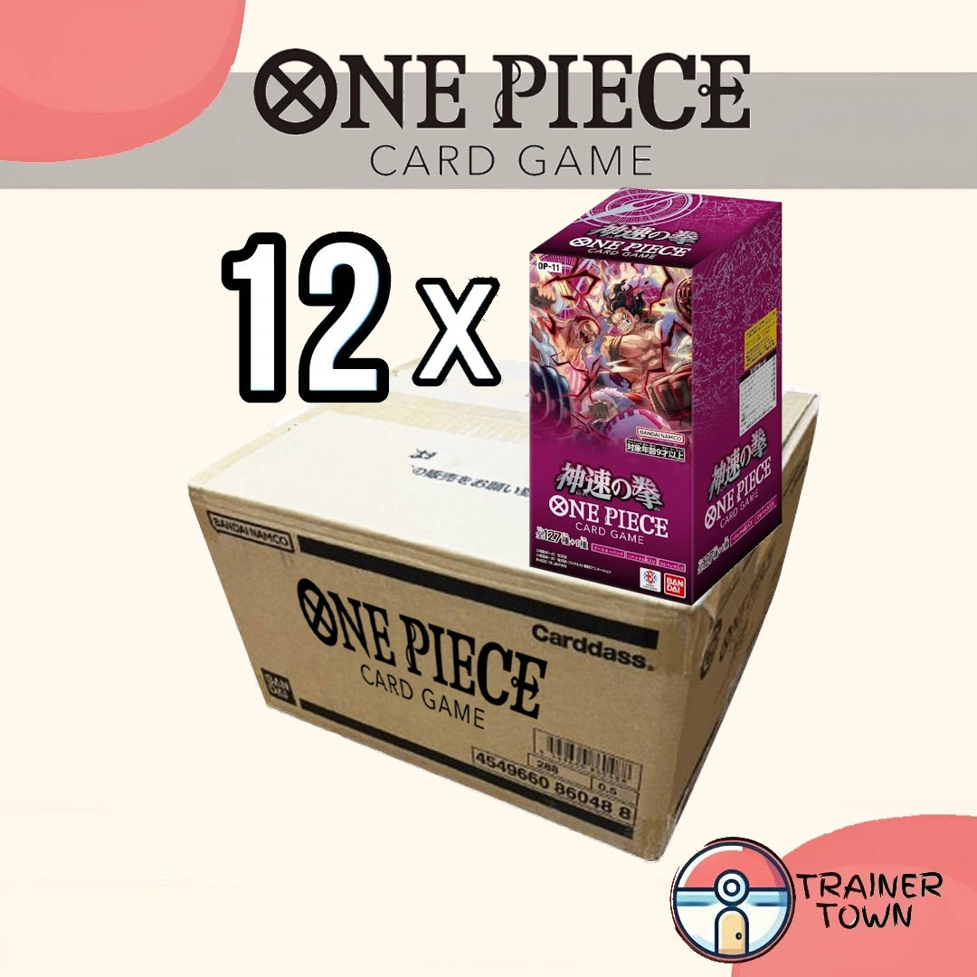 OP-11 Booster Box Case (Japanese) Trainer Town