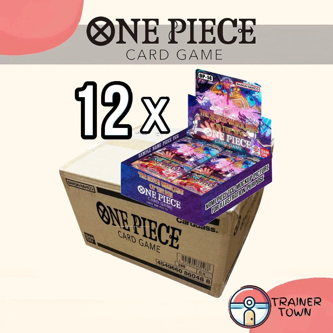 OP14 English Booster Box Case Trainer Town