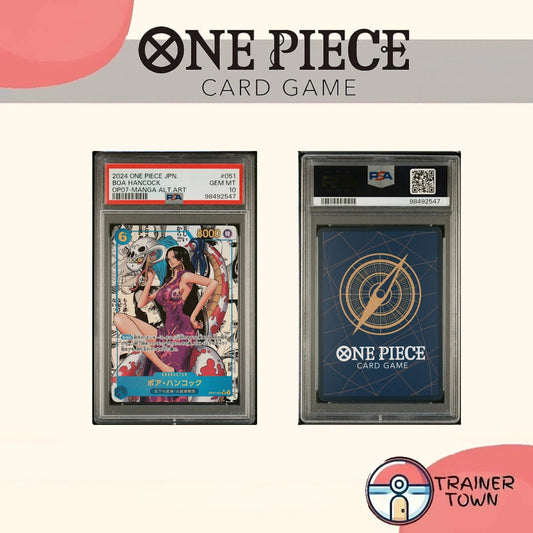 One Piece TCG 2024 Japanese OP-07 500 Years in the Future #051 Boa Hancock Trainer Town