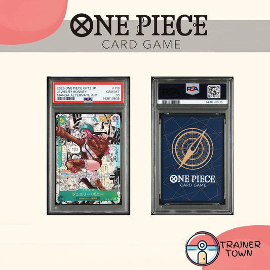One Piece TCG 2025 Japanese OP-12 Legacy of the Master #118 Jewelry Bonney Trainer Town