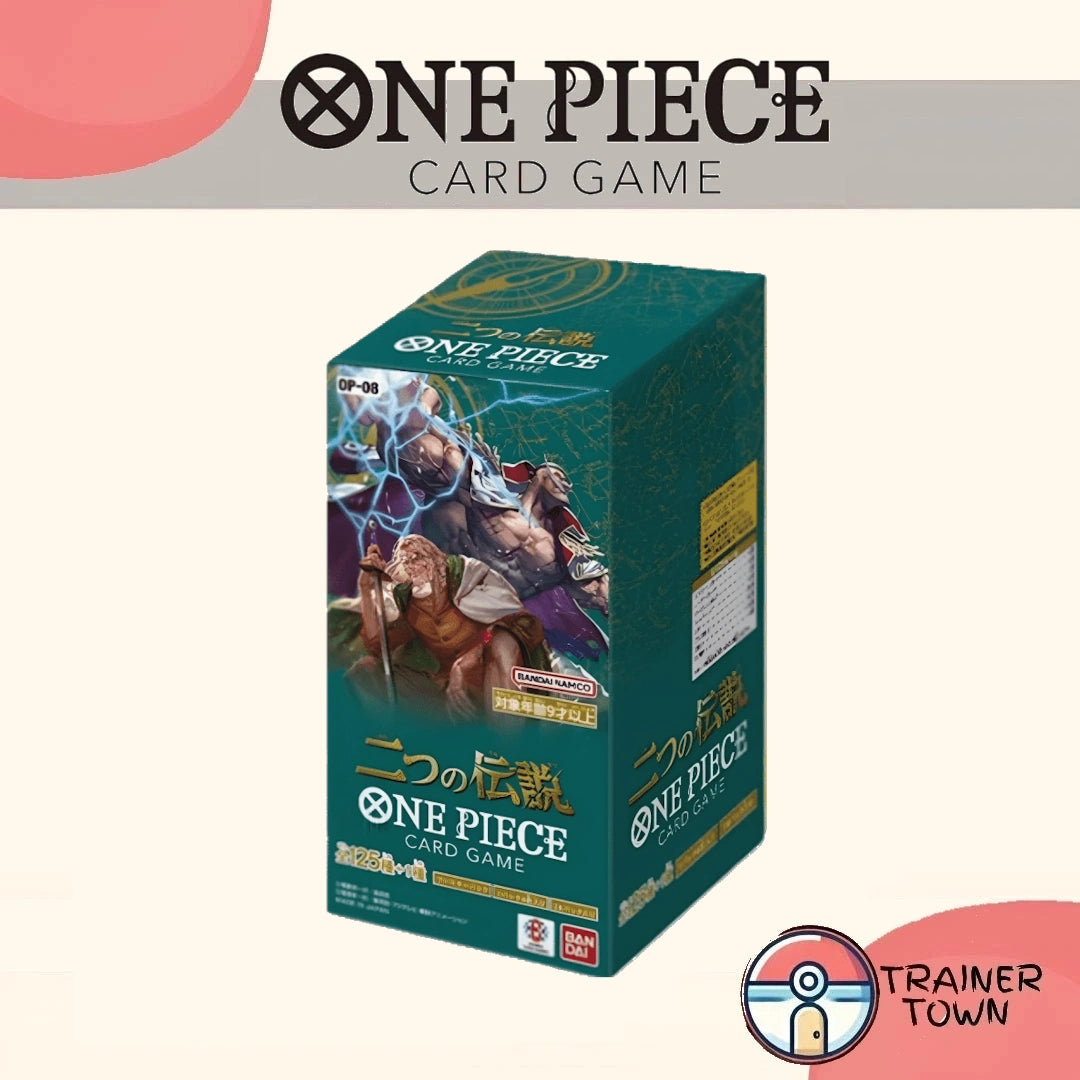 [Arriving] One Piece - TCG - [OP-08] Two Legends Booster Box [Japanese] Trainer Town