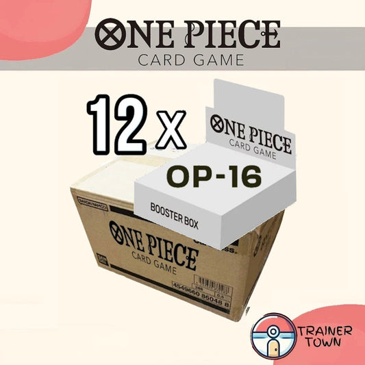 [Pre-Order] One Piece - TCG - [OP-16] Booster Box Case [English] Trainer Town