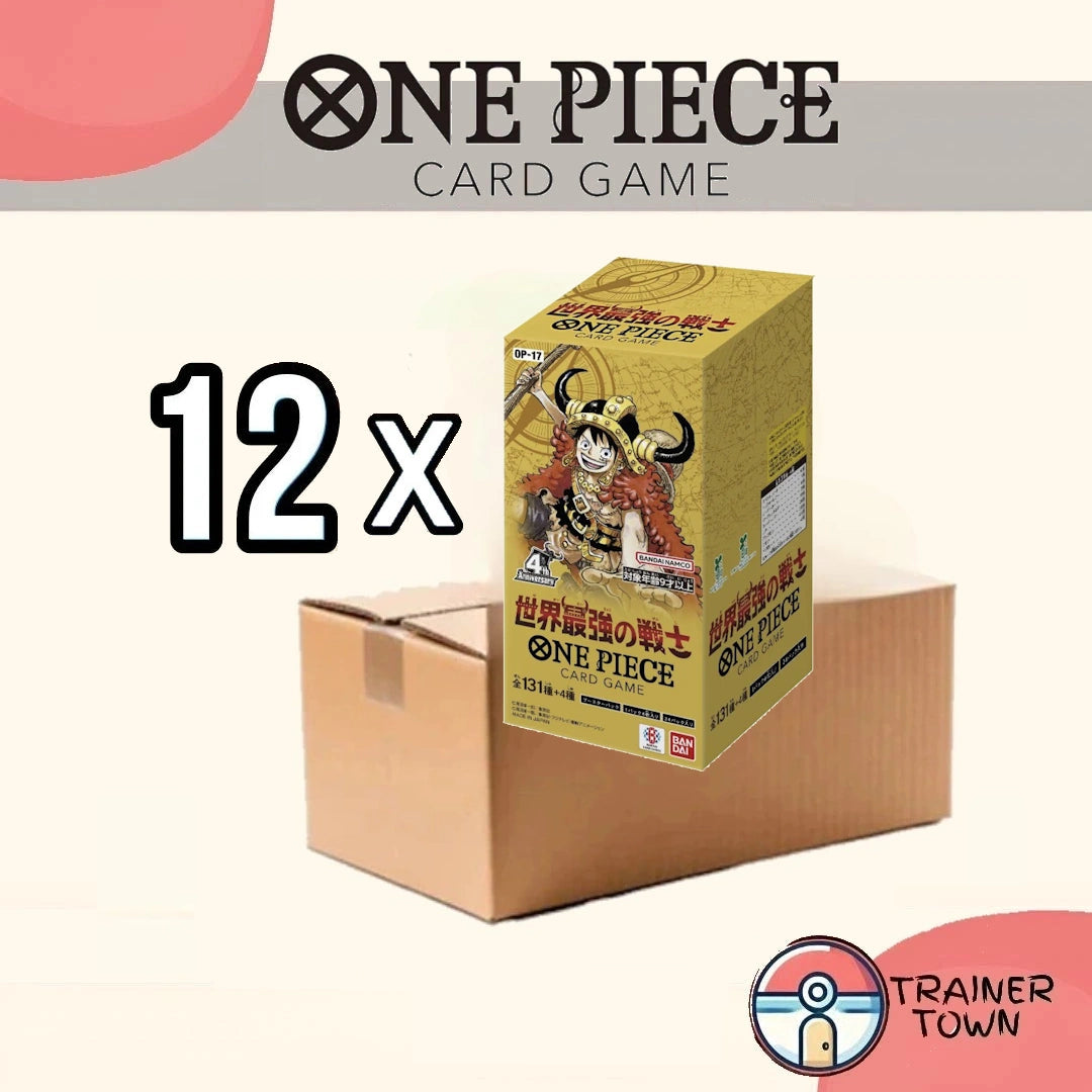 [Pre-Order] One Piece - TCG - [OP-17] Booster Box Sealed Case [Japanese] Trainer Town