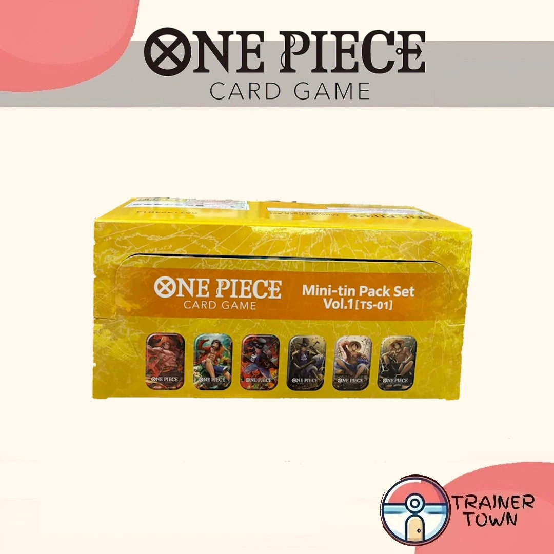 One Piece - TCG [6 Mini Tins] TS-01 Sealed Display [Japanese] Trainer Town