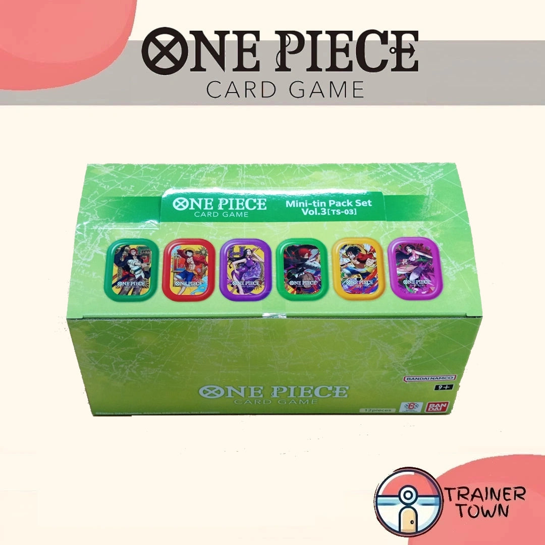 [Arriving] One Piece - TCG [6 Mini Tins] TS-03 Sealed Display [Japanese] Trainer Town