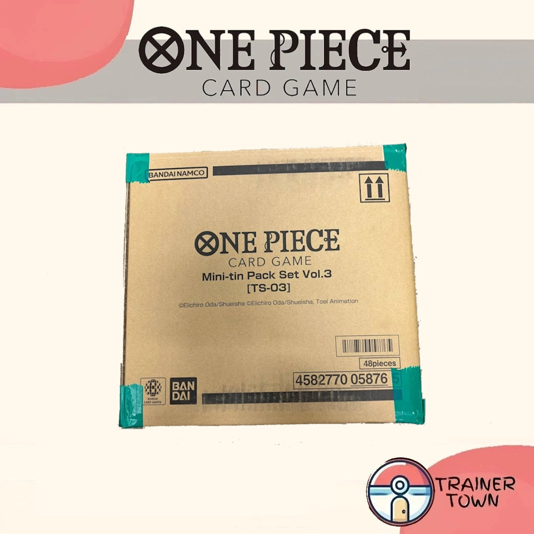 One Piece - TCG [6 Mini Tins] TS-03 Display Sealed Case [Japanese] Trainer Town