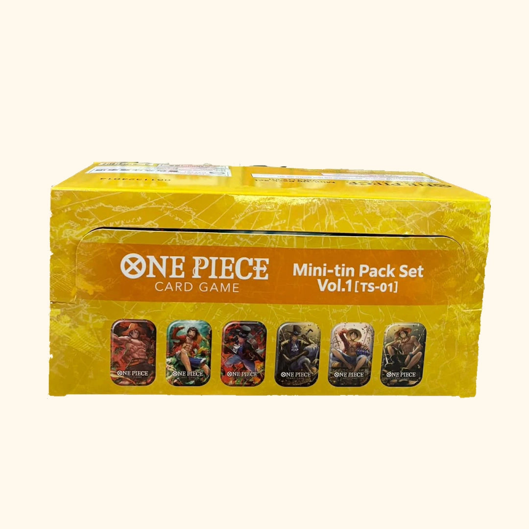 One Piece - TCG [6 Mini Tins] TS-01 Sealed Case [Japanese]