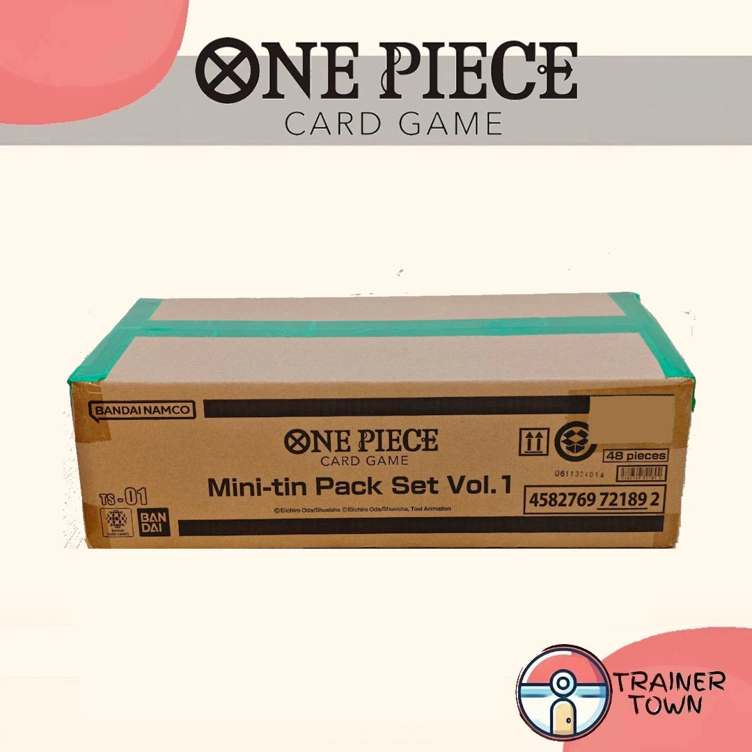 One Piece - TCG [6 Mini Tins] TS-01 Sealed Case [Japanese]
