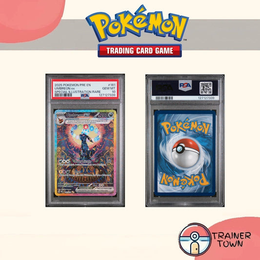 Pokémon - TCG - 2025 POKEMON PRE EN-PRISMATIC EVOLUTIONS #161 UMBREON ex SPECIAL ILLUSTRATION RARE Trainer Town