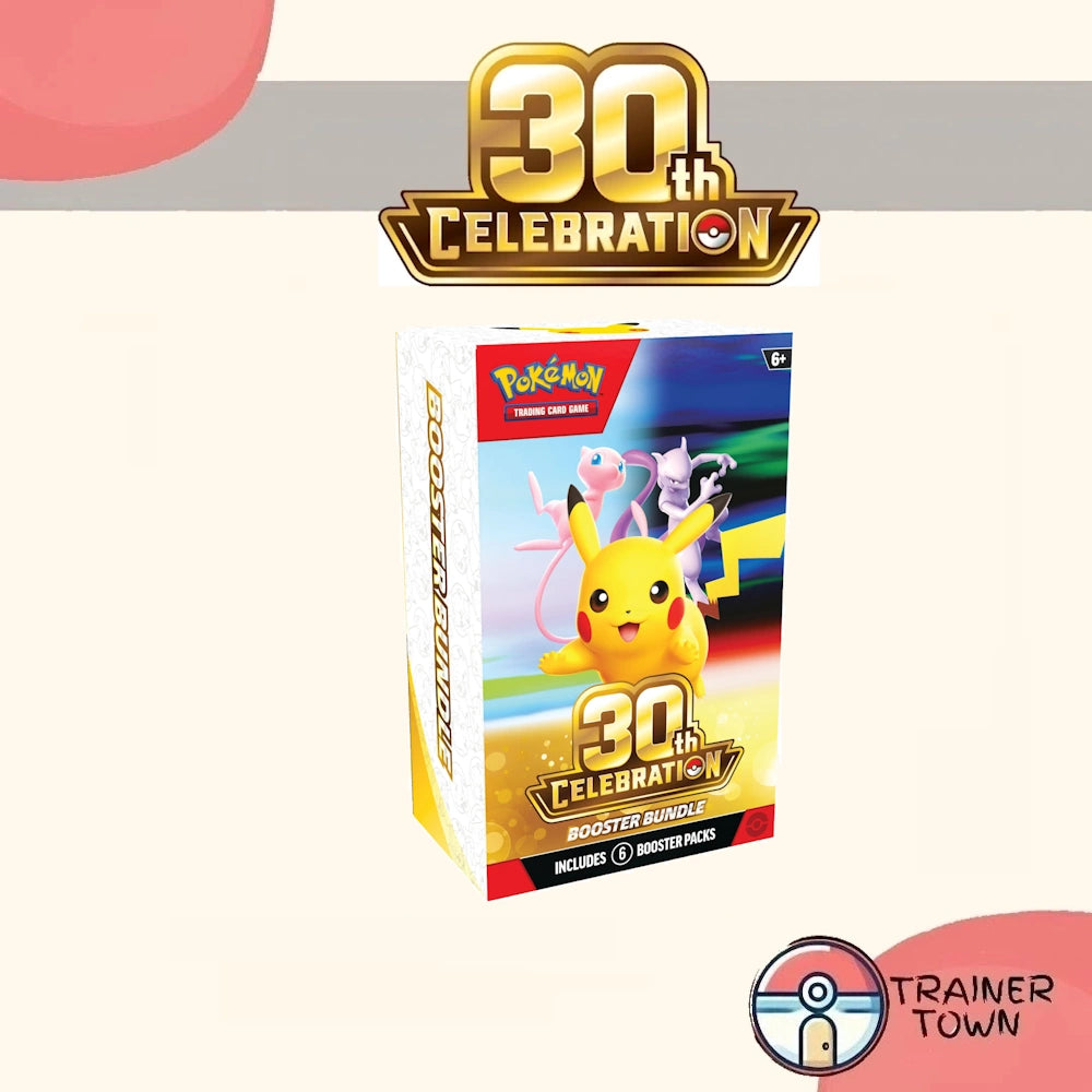 Pokémon - TCG - 30th Anniversary Booster Bundle Trainer Town