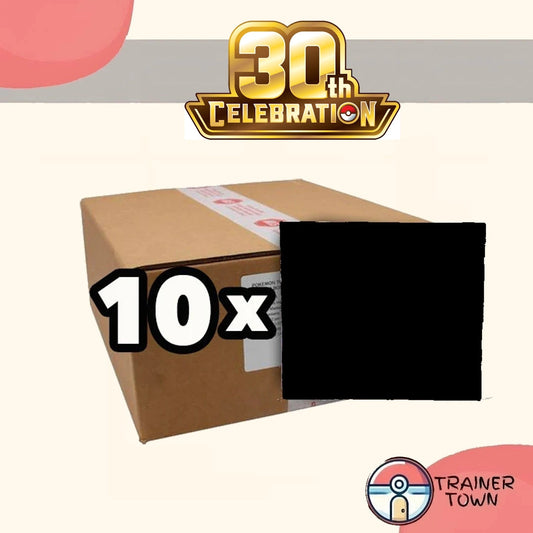 Pokémon - TCG - 30th Celebration Elite Trainer Box Sealed Case Trainer Town