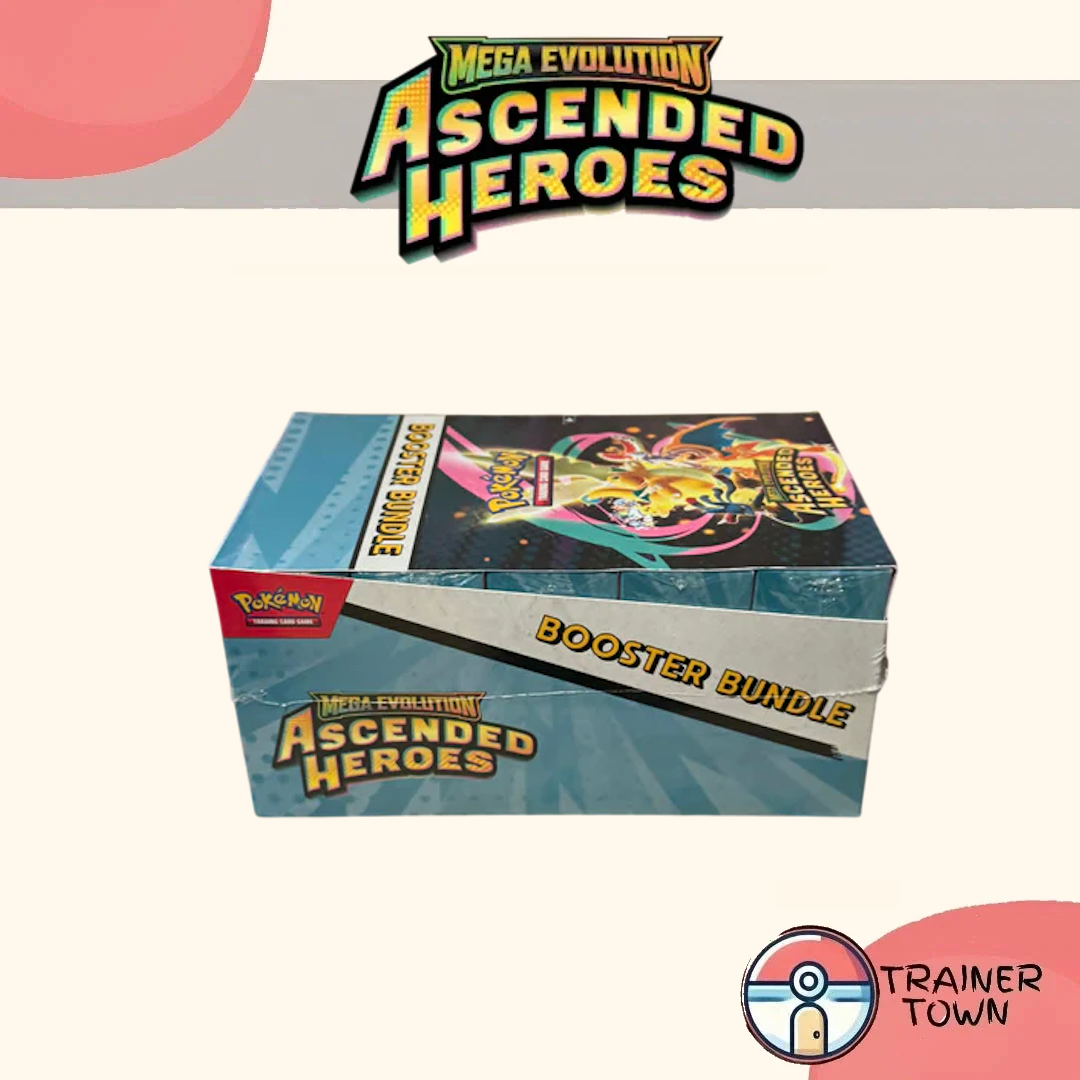 Pokémon - TCG - Ascended Heroes Booster Bundle Sealed Display Trainer Town