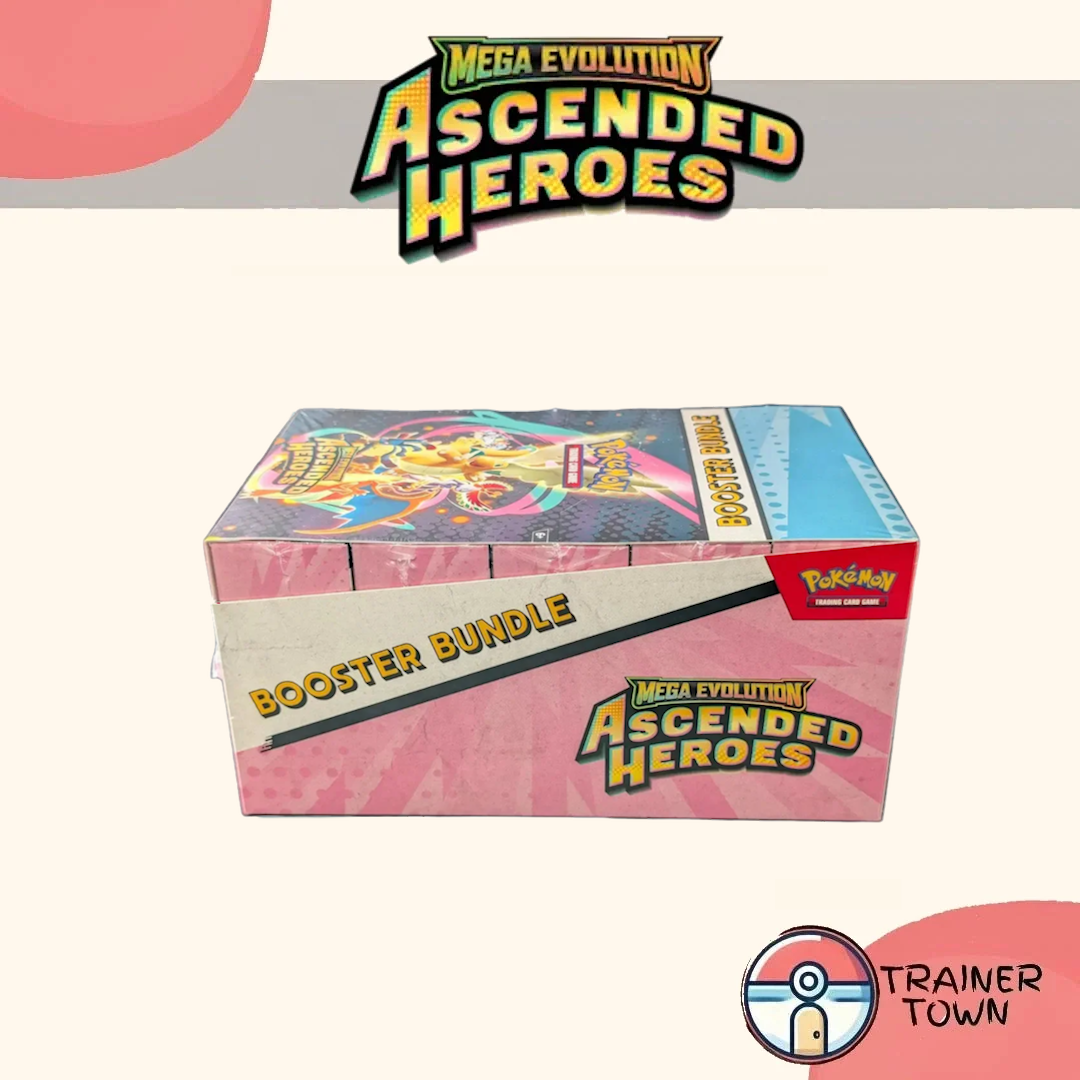 Pokémon - TCG - Ascended Heroes Booster Bundle Sealed Display Trainer Town