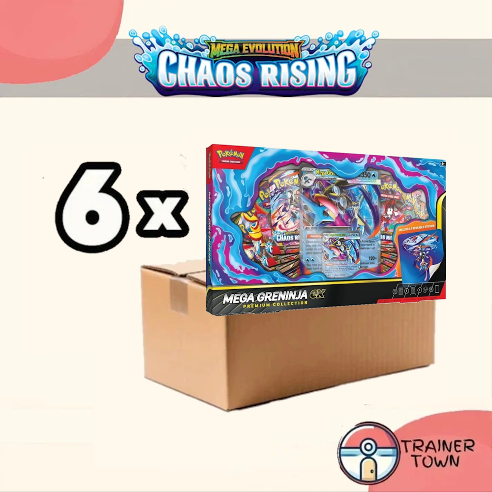 Pokémon - TCG - Mega Greninja ex Premium Collection Sealed Case Trainer Town