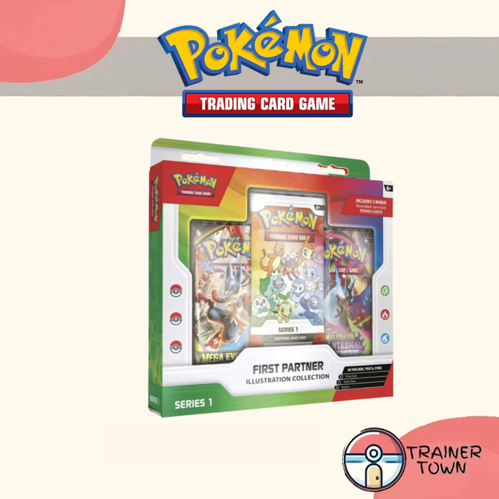 Pokémon - TCG - First Partner Illustration Collection Series 1 Trainer Town
