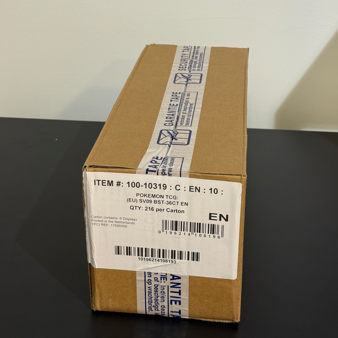 [Arriving] Pokémon - TCG - Journey Together Booster Box Sealed Case Trainer Town