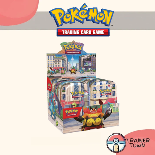 Pokémon - TCG - Lumiose City Mini Tin Sealed Display Trainer Town