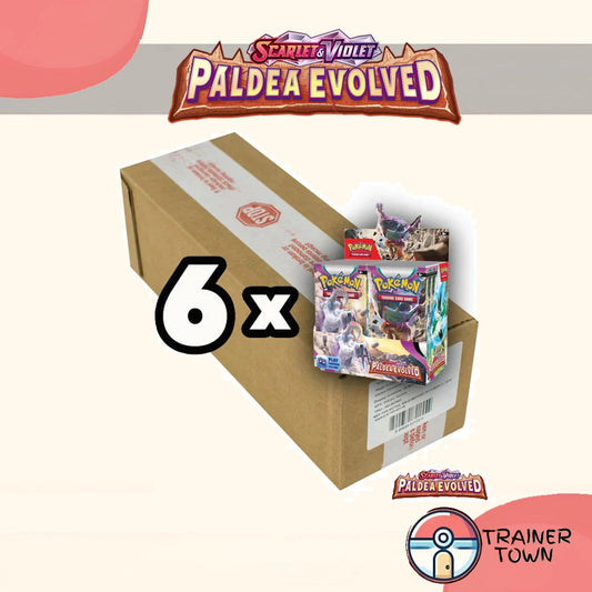 SV 2: Paldea Evolved Booster Box Case Trainer Town